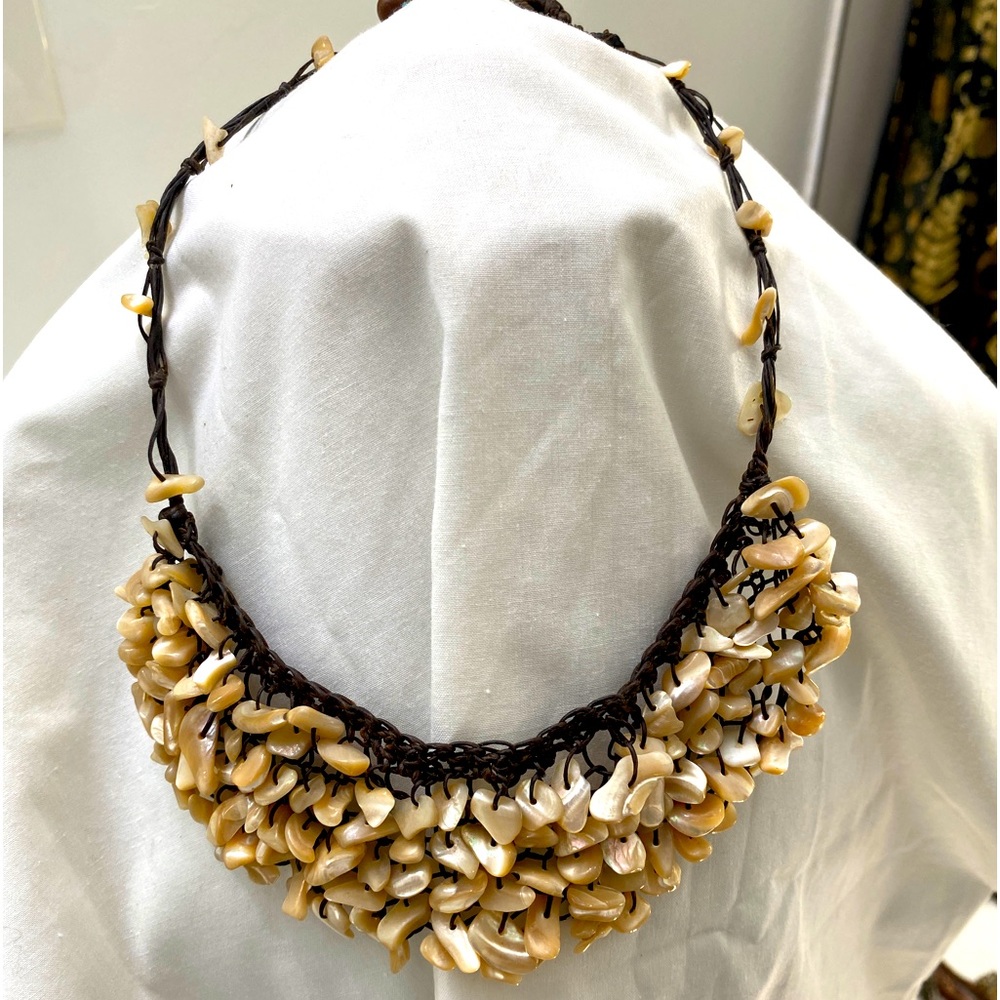 Hand beaded necklace